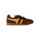 Basket Basse Cuir Gola Harrier Strap Trainer