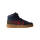Basket Montante Cuir Gola Talon