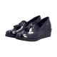 Mocassins Compensé Cuir Rieker SoftLack