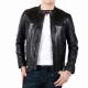 Blouson Redskins Cuir Nicholson Sunshine Noir