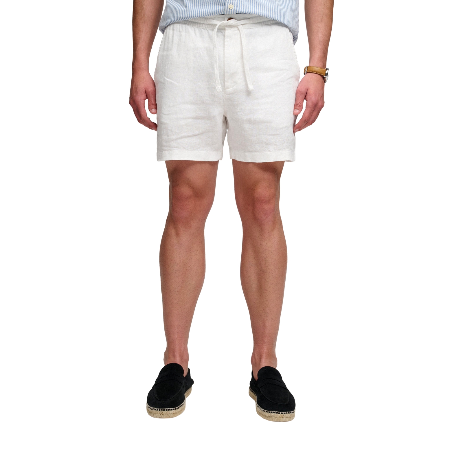 Short Superdry Merchant Linen