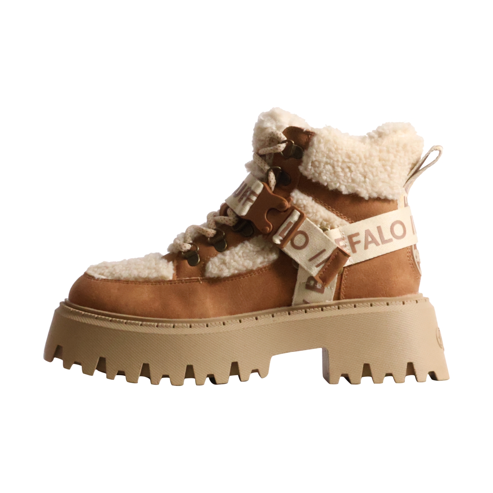 Bottines à Lacets Buffalo Aspen Com Mid Warm