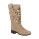 Bottes Cuir Les Tropeziennes par M.Belarbi Violette