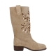 Bottes Cuir Les Tropeziennes par M.Belarbi Violette