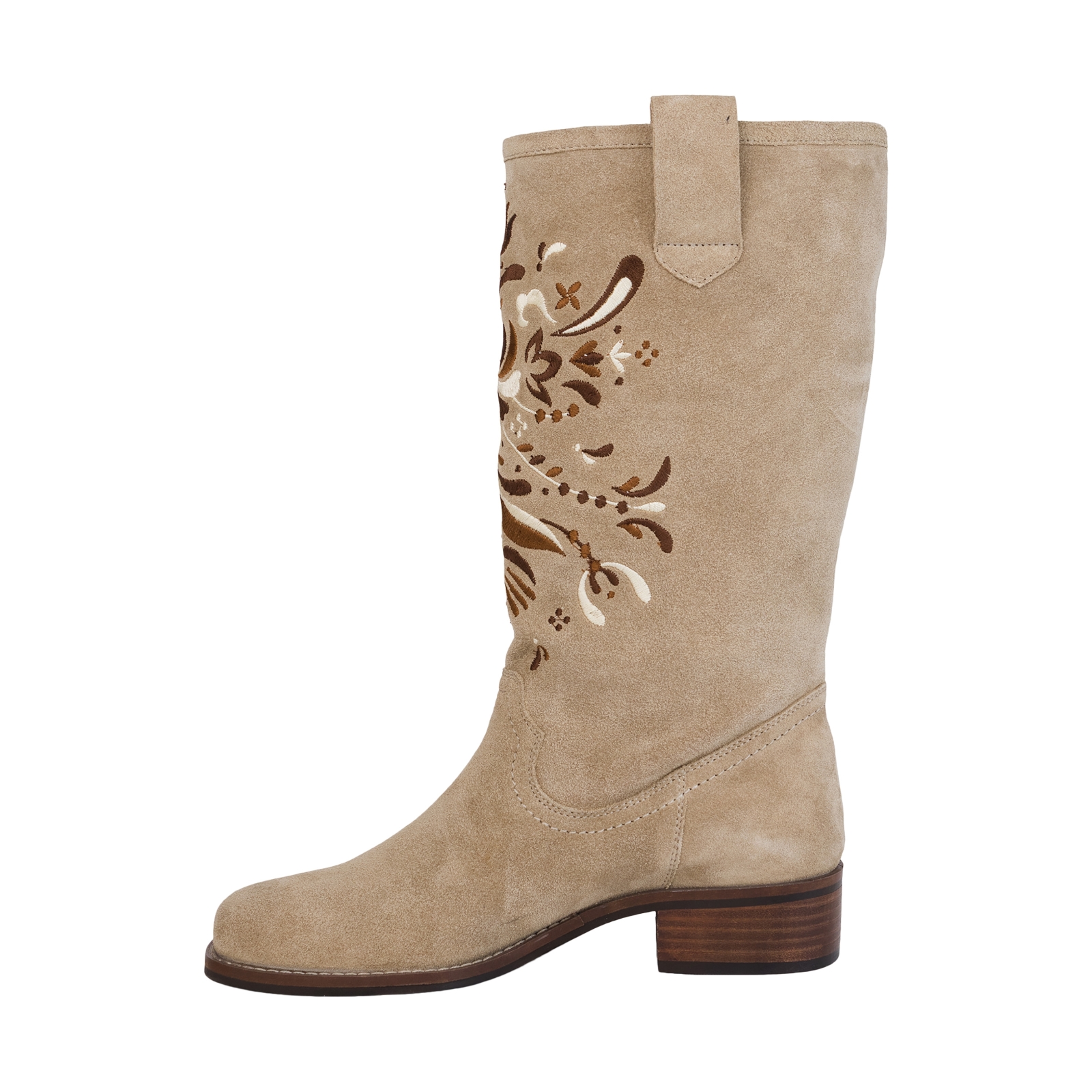 Bottes Cuir Les Tropeziennes par M.Belarbi Violette