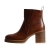 Bottines à Talon Cuir The Divine Factory Alénoa