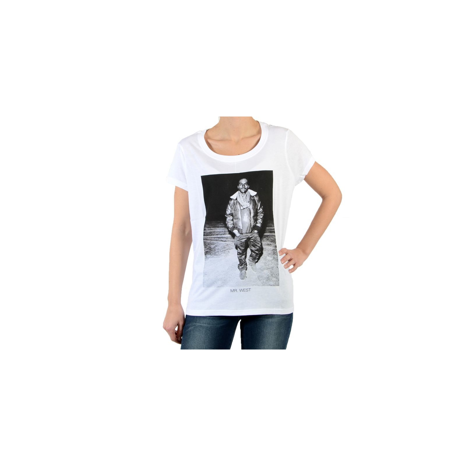 Tee Shirt Eleven Paris Kali W Kanye West Blanc
