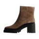 Bottine Cuir Emilie Karston Olive