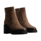 Bottine Cuir Emilie Karston Olive