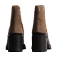 Bottine Cuir Emilie Karston Olive