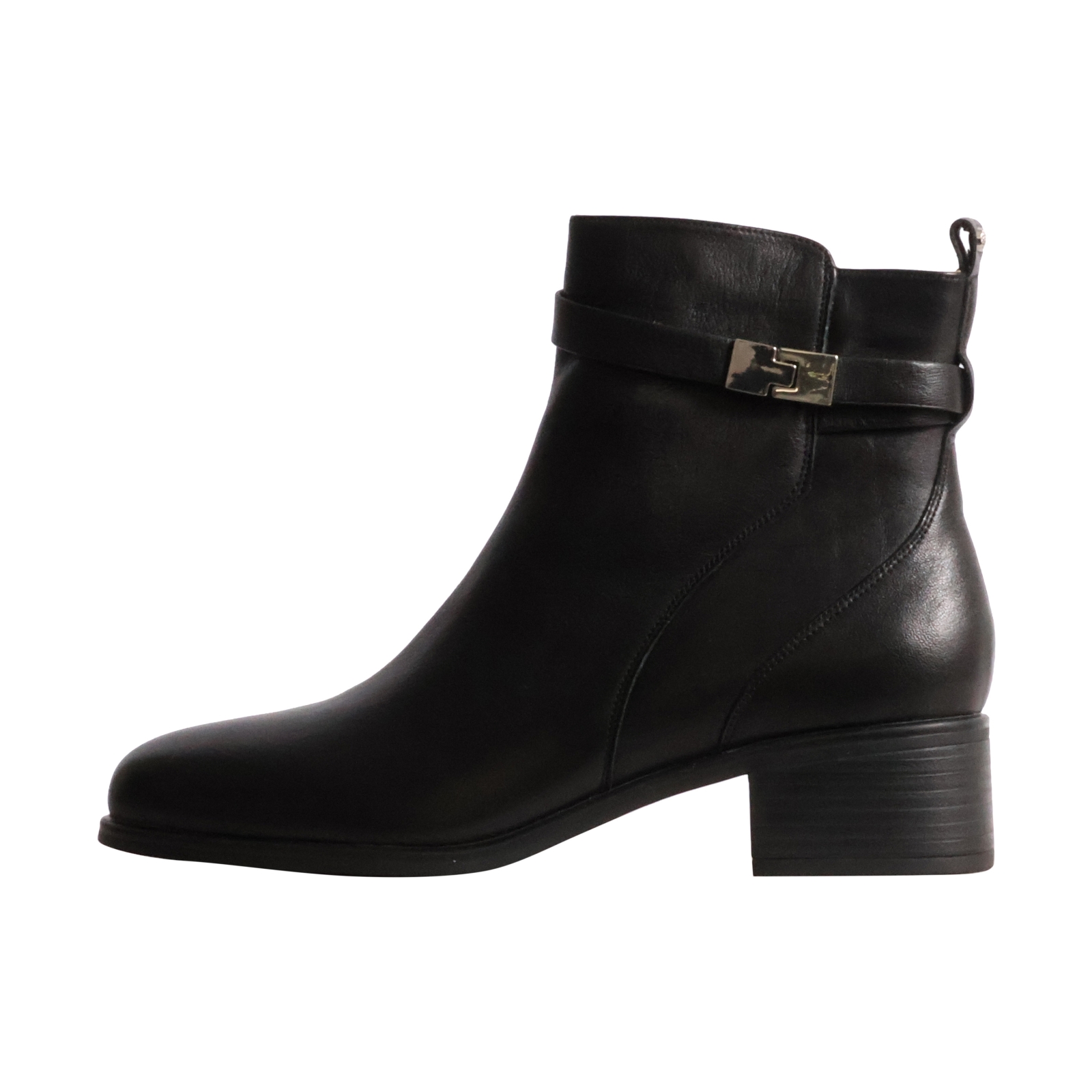 Bottine Cuir Emilie Karston Marine