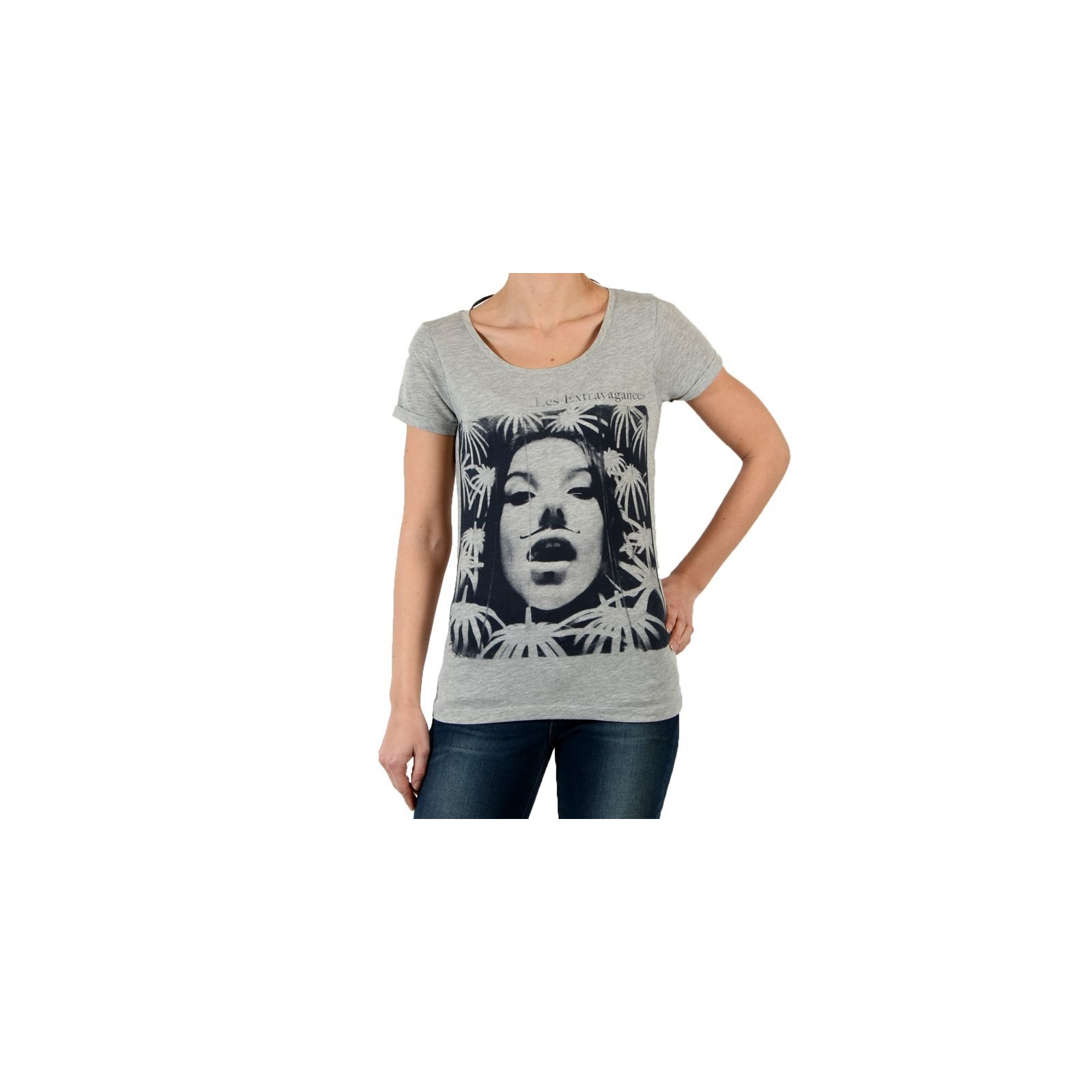 Tee Shirt Only Circus Les/Miss Von Light Grey