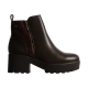 Bottines à Zip Super Mode