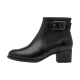 Bottine Cuir à Talon Tamaris