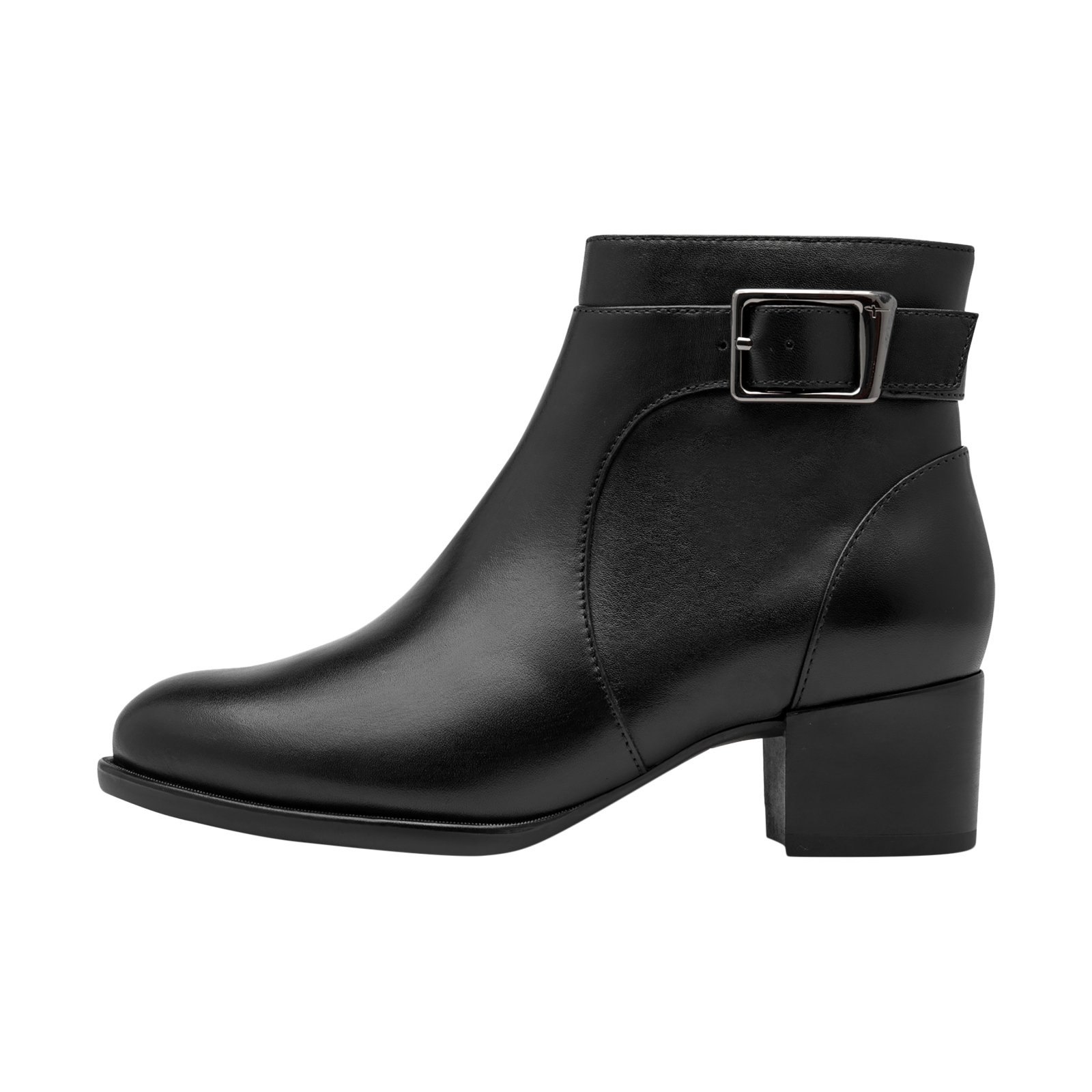 Bottine Cuir à Talon Tamaris