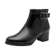 Bottine Cuir à Talon Tamaris
