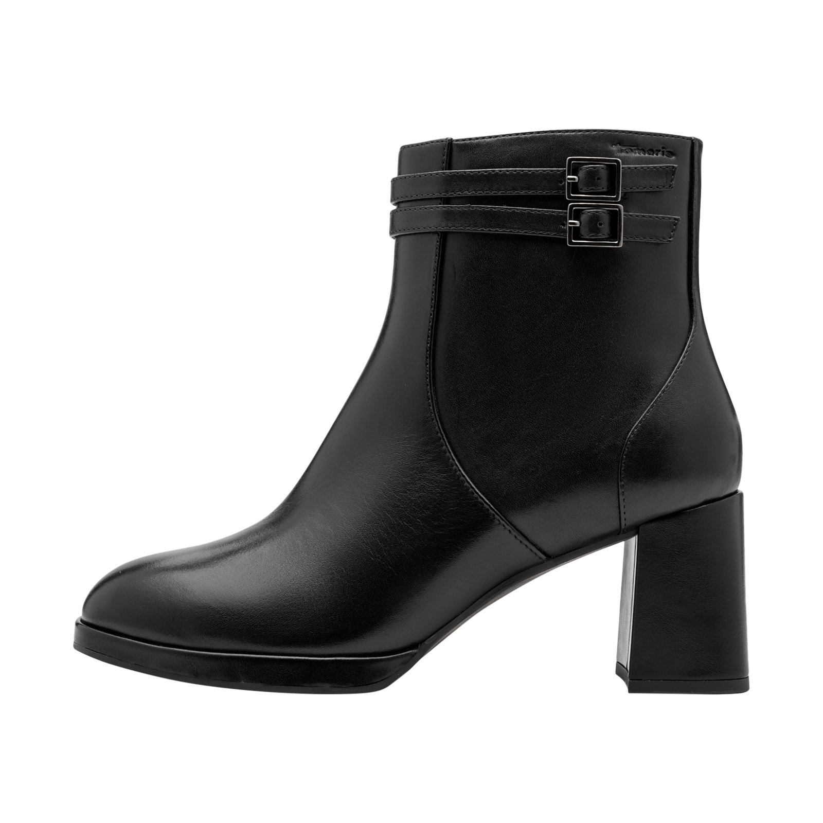 Bottines à Talon Cuir Tamaris