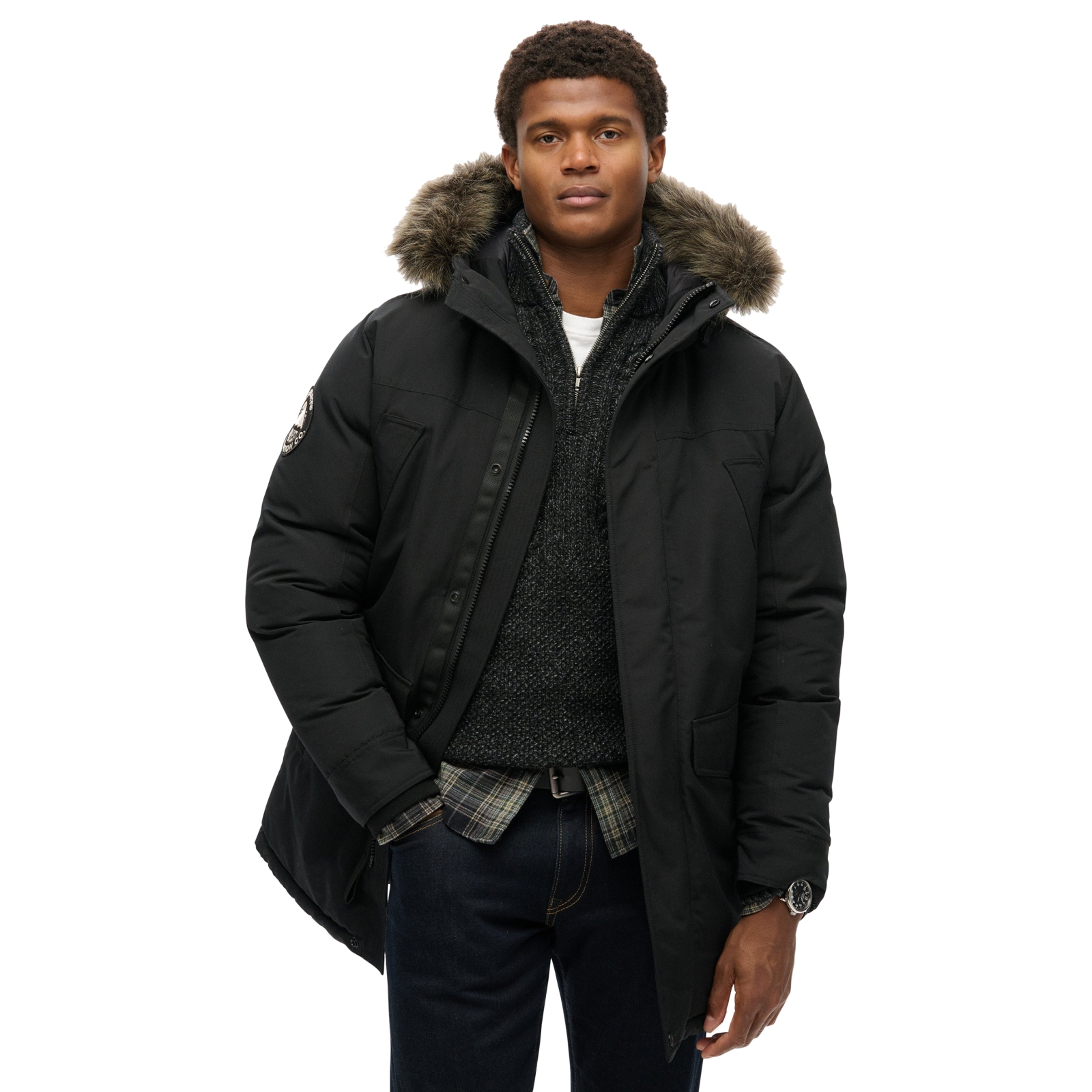 Parka SuperDry Everest Faut Fuir