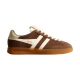 Basket Basse Cuir Gola Buttermilk/Gum