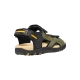 Sandales Cuir Geox U Strada C Wax SYNT LEA