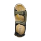 Sandales Cuir Geox U Strada C Wax SYNT LEA