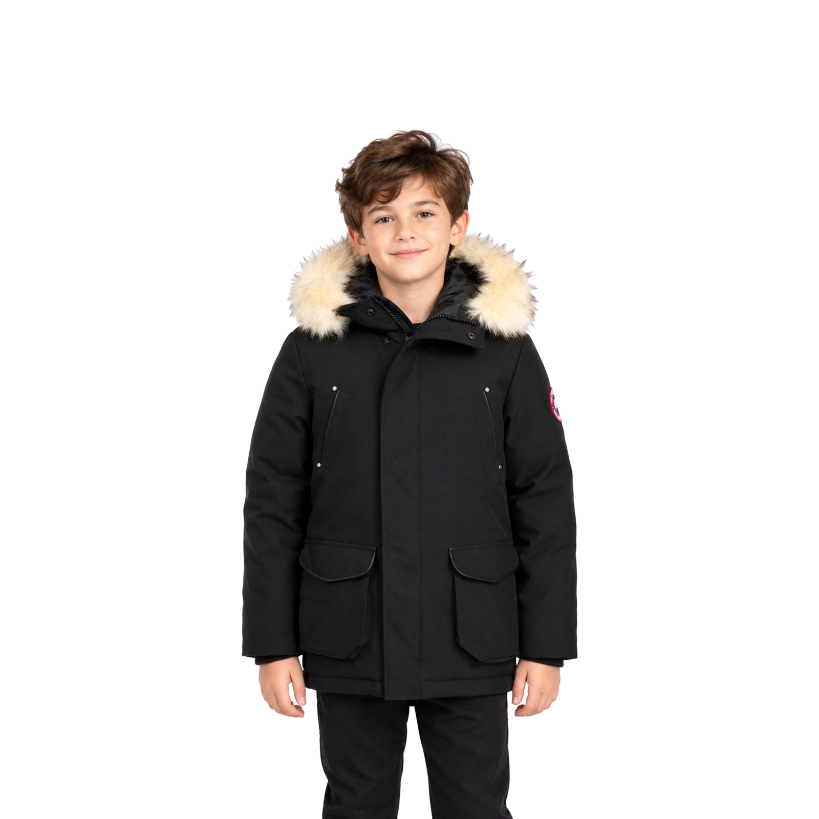 Doudoune à capuche enfant Paragoose Mario