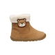 Bottines cuir enfant fille Geox Macchia