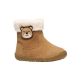 Bottines cuir enfant fille Geox Macchia