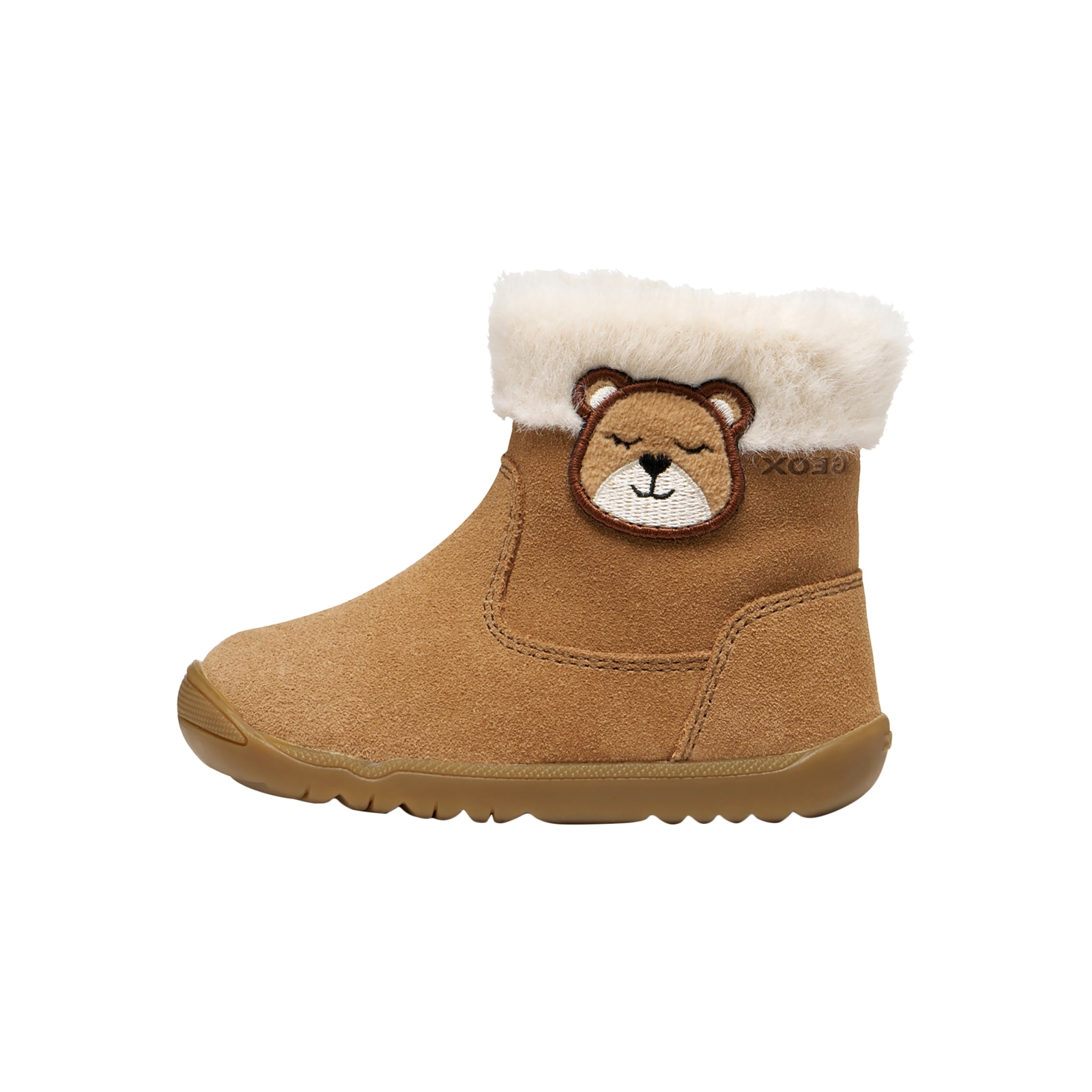 Bottines cuir enfant fille Geox Macchia