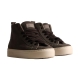 Basket Montante Cuir Natural World