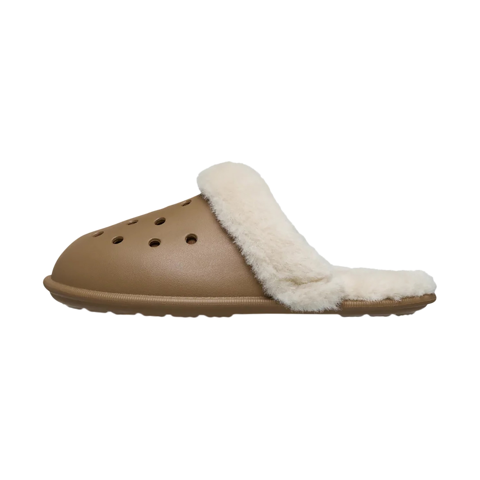 Chaussons à Enfiler Crocs Classic Fuzz Scuff