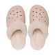 Chaussons à Enfiler Crocs Classic Fuzz Scuff