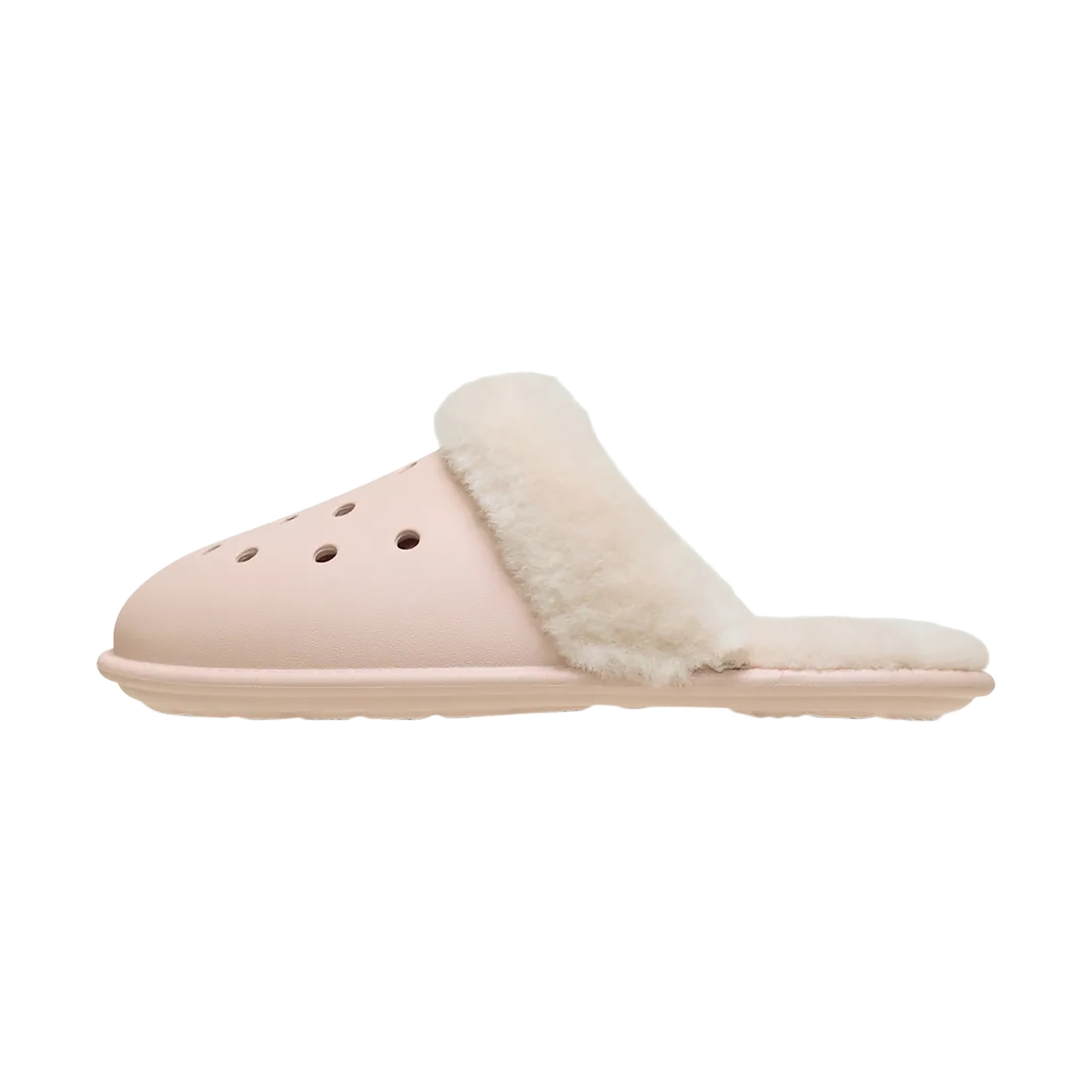 Chaussons à Enfiler Crocs Classic Fuzz Scuff