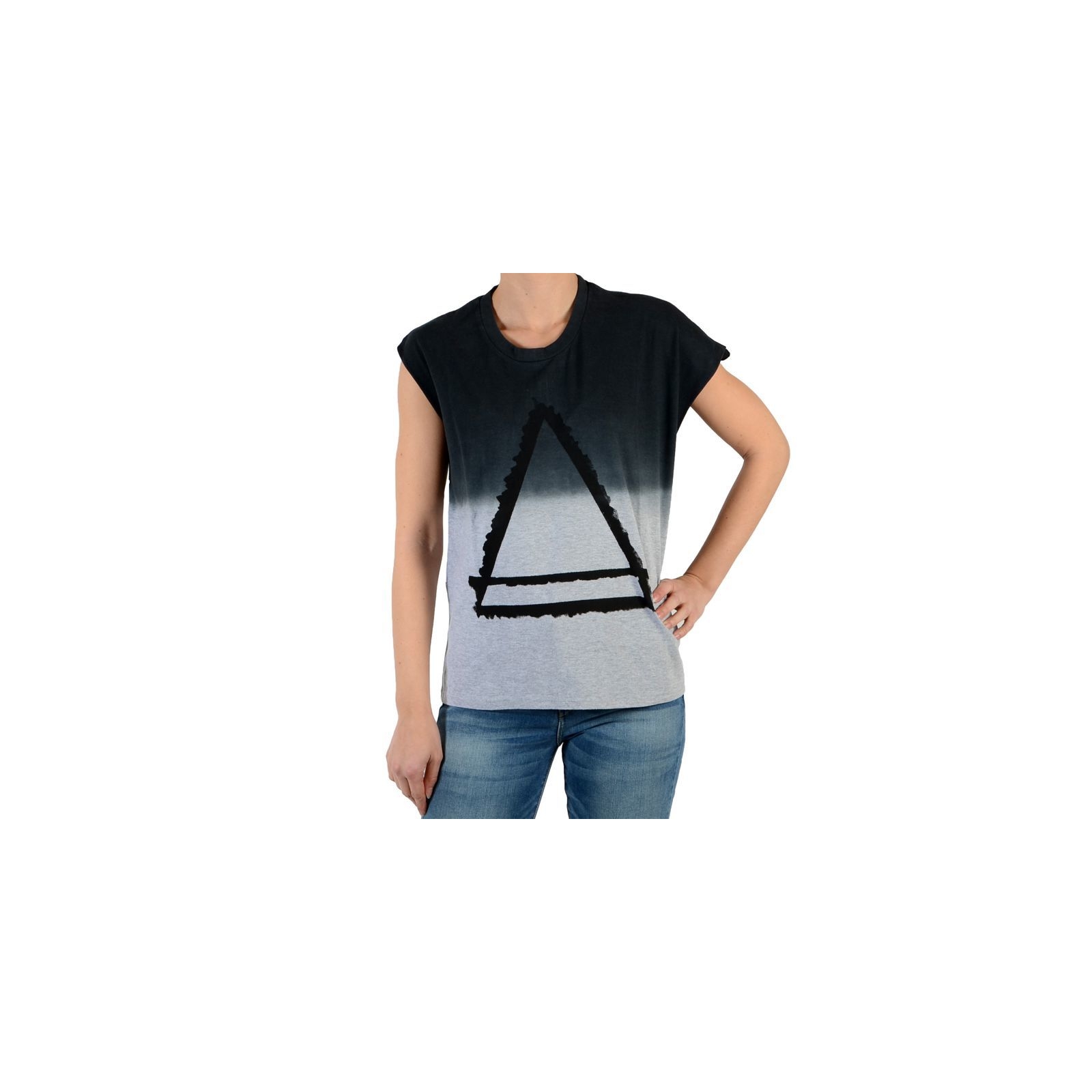 Tee Shirt Eleven Paris Logus W Gris Chiné