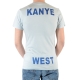 Tee Shirt Eleven Paris Kane Kanye West Gris Silver Grey