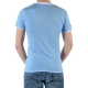 T-Shirt Eleven Paris L2 Basic Double V SS Bleu Azur