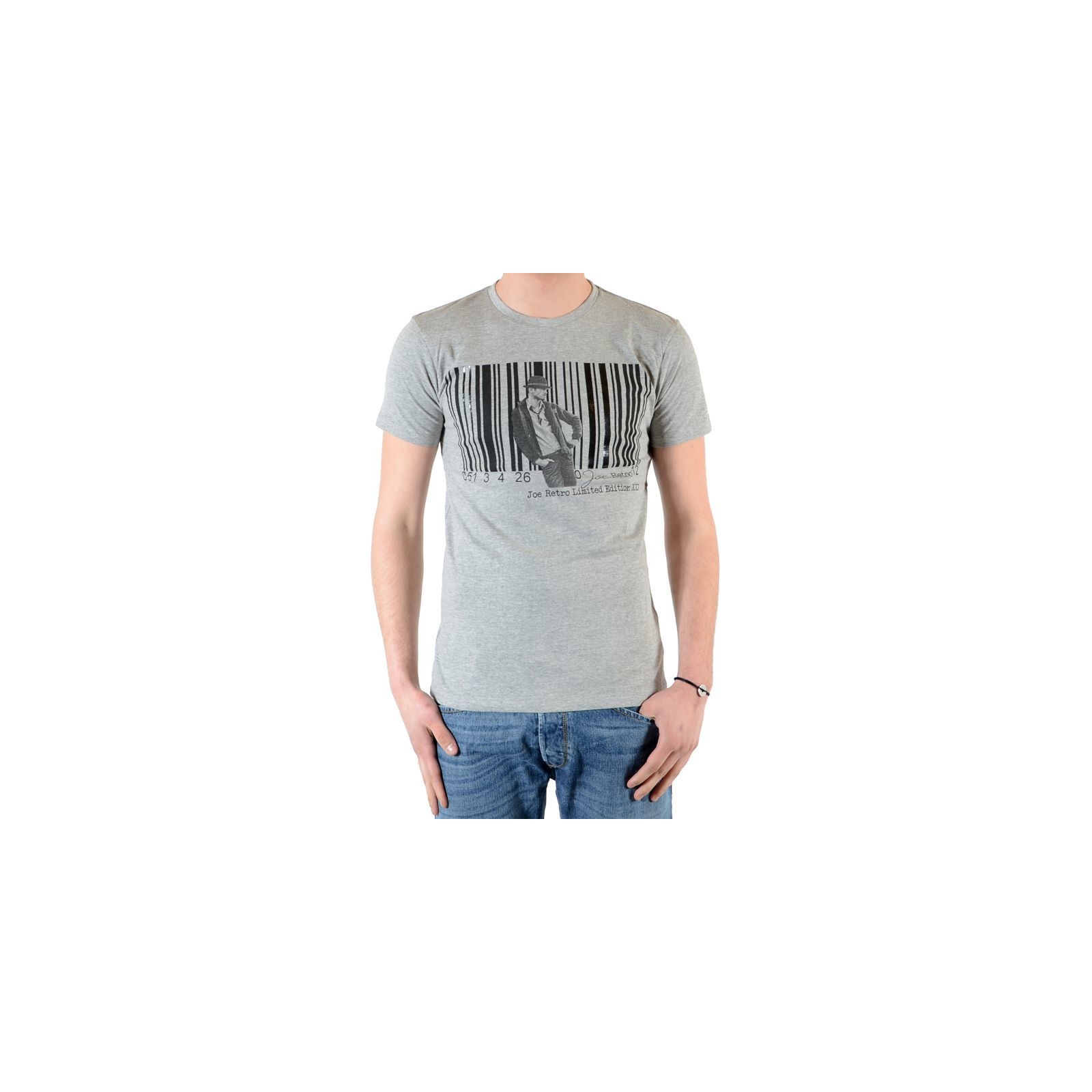 Tee Shirt Joe Retro Todd Gris