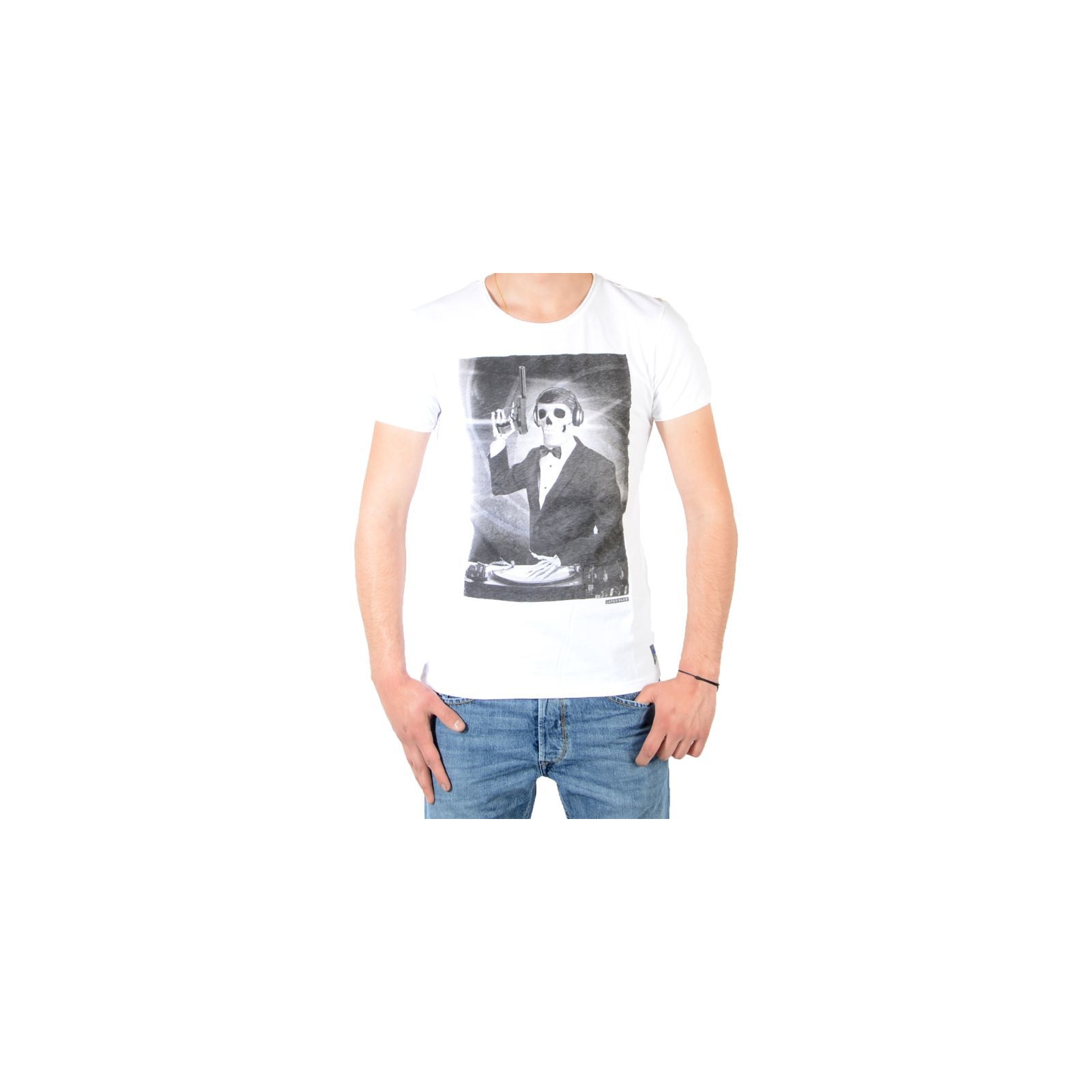 Tee Shirt Japan Rags Link Blanc
