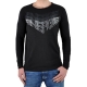 T-Shirt Energie Long Coffey G06000 Noir / Gris