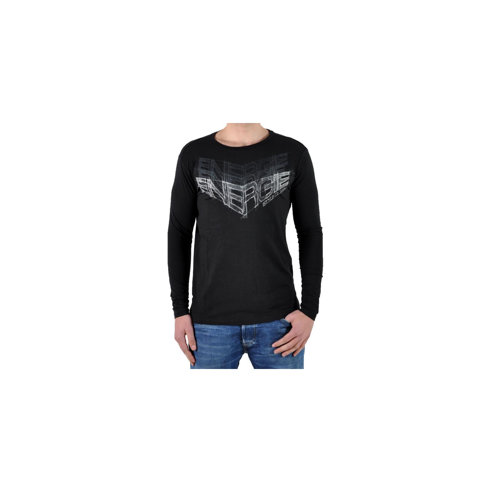 T-Shirt Energie Long Coffey G06000 Noir / Gris