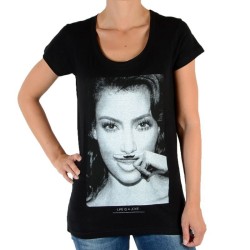 Tee Shirt Eleven Paris Kimmy W Kim Kardashian Noir