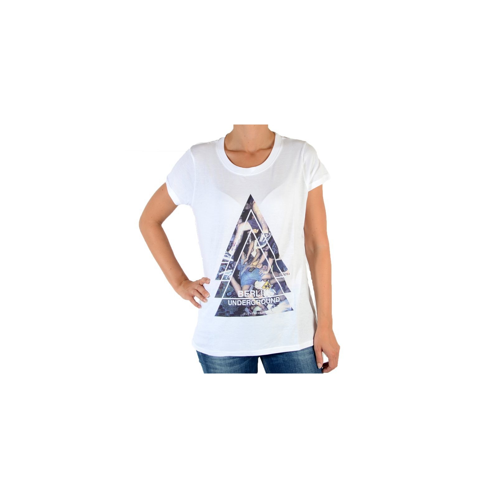 Tee Shirt Eleven Paris Berlin W Blanc