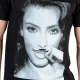 Tee Shirt Eleven Paris Kimmy M Kim Kardashian Noir