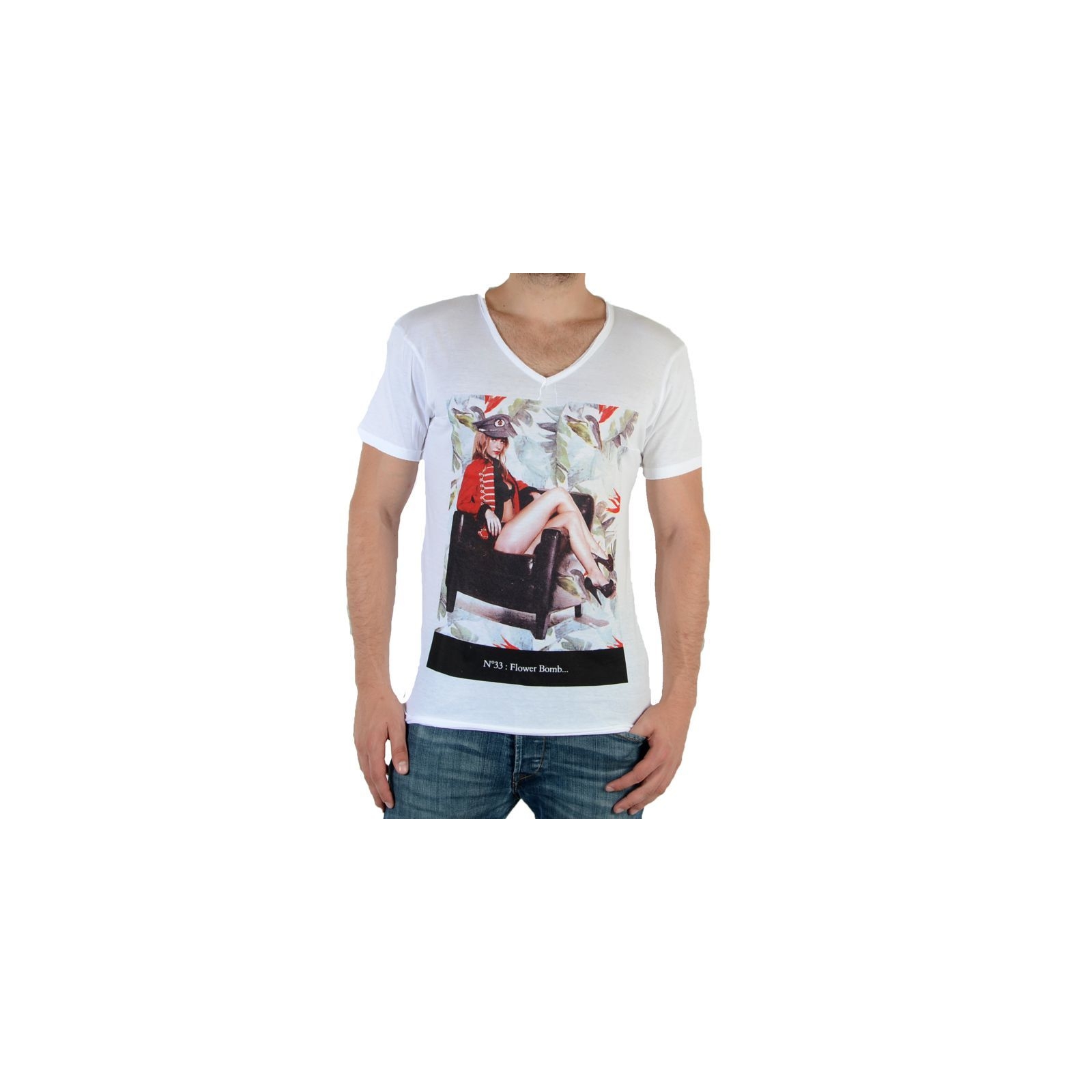 Tee Shirt Eleven Paris N°33 M Blanc
