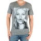 Tee Shirt Eleven Paris Kamy V2 M Kate Moss Gris Coton Vintage