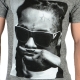 Tee Shirt Eleven Paris Lily M Lil Wayne Gris Coton Vintage