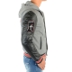 Blouson Teddy Redskins Junior New Carty Gris / Noir