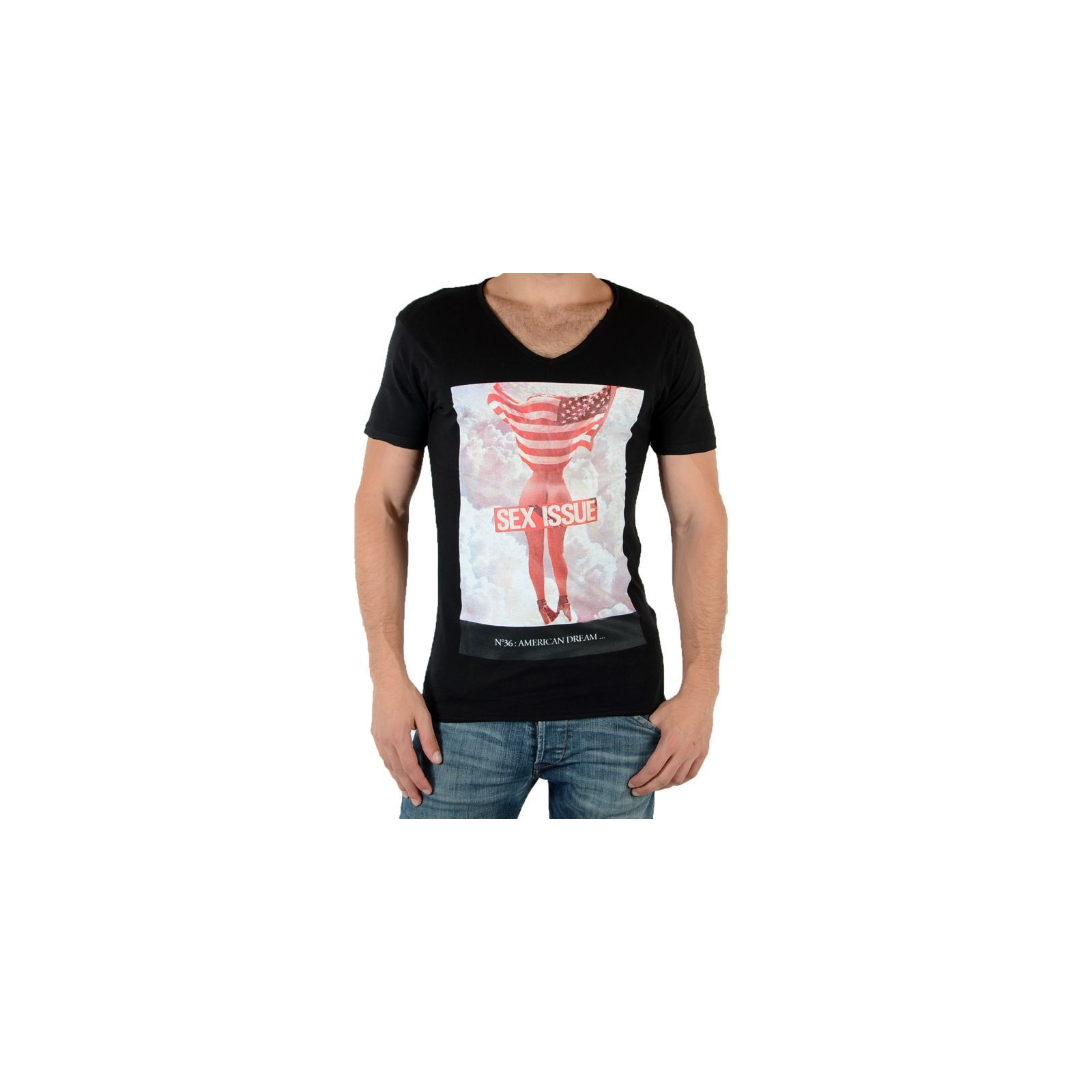 Tee Shirt Eleven Paris N°36 M Noir