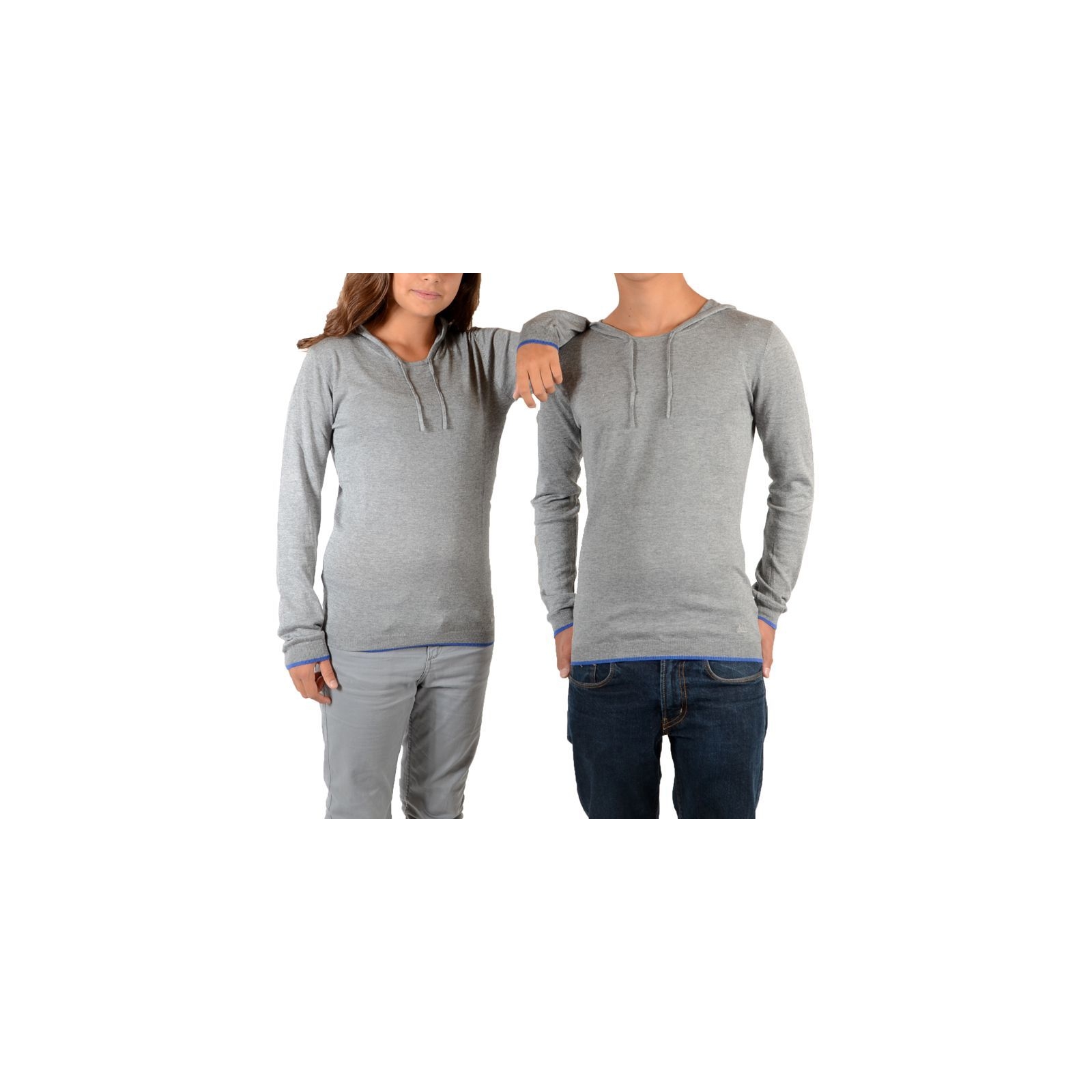 Pull Little Eleven Paris Knit HD Mixte (Garçon / Fille) Gris