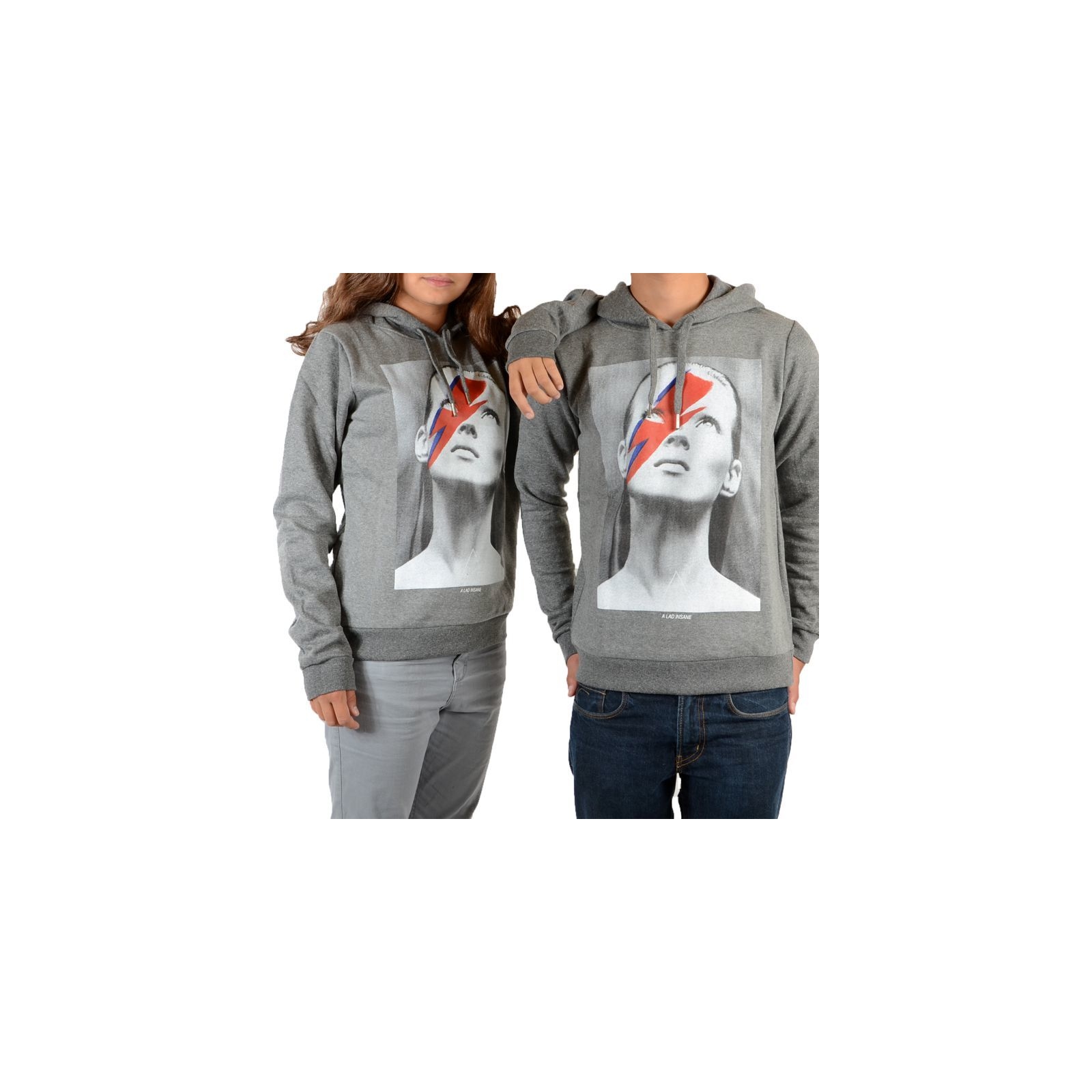 Sweat Little Eleven Paris Katos Kate Moss Mixte (Garçon / Fille) Gris
